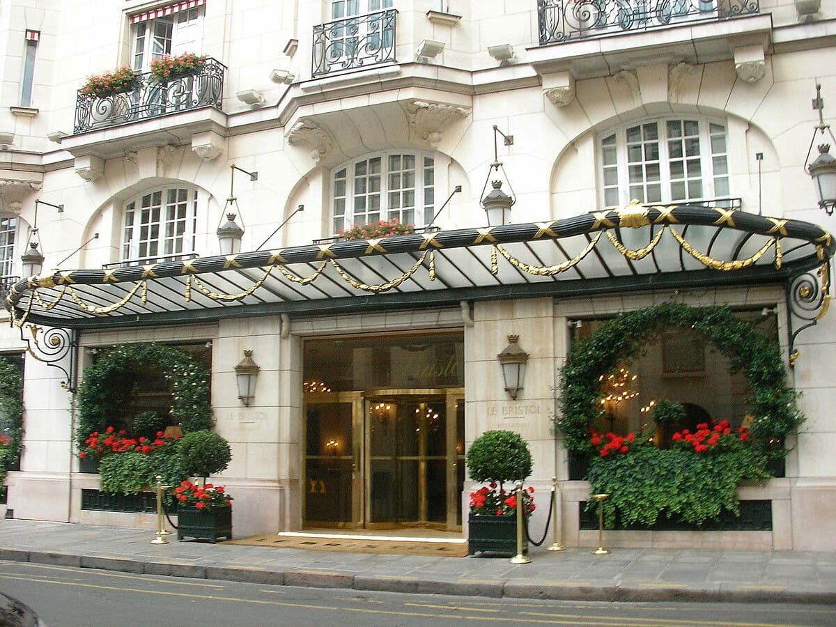 Le Bristol Paris hotel in Paris